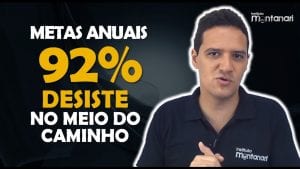 Metas Anuais: 92% desiste no meio do caminho