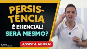 PERSISTÊNCIA, é realmente NECESSÁRIO?