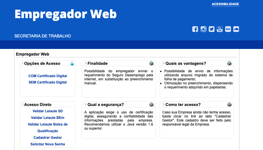 empregador web