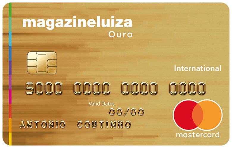 cartão magazine luiza