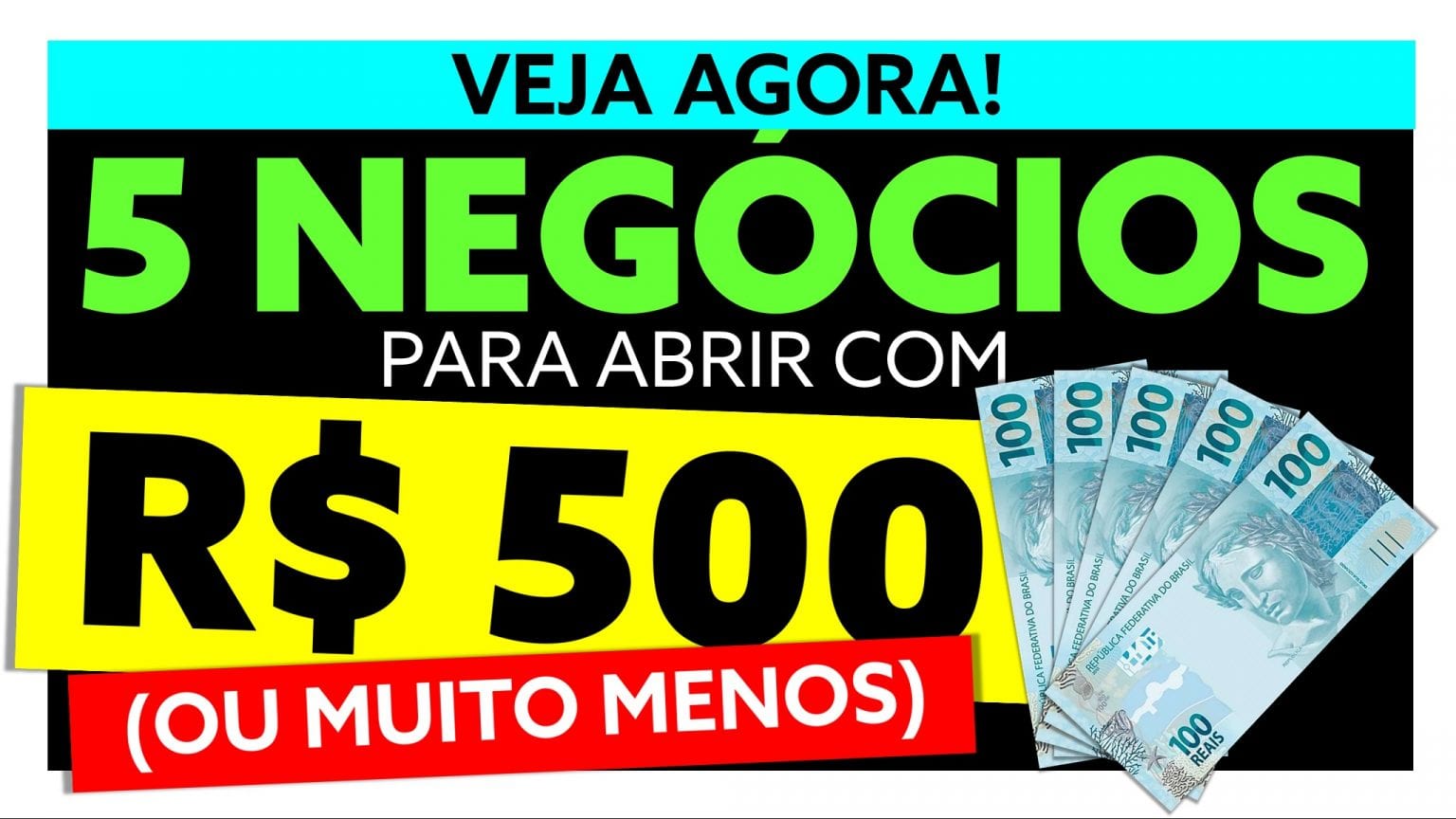 5 Negócios para abrir com 500 reais (ou muito menos) Instituto Montanari