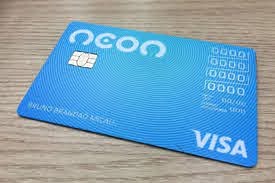 cartão neon