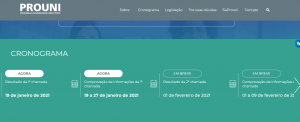 Resultados do PROUNI, 2021, 1ª chamada: Como acessar?