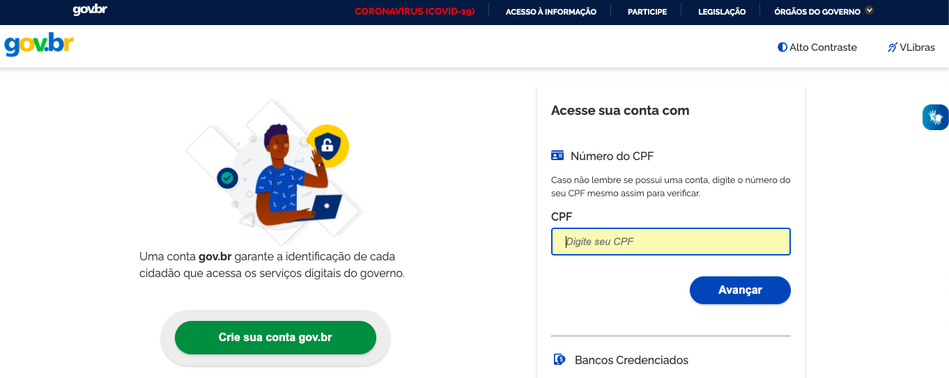 cadastro do meu inss