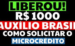 1000 REAIS AUXÍLIO BRASIL MICROCRÉDITO COMO SOLICITAR