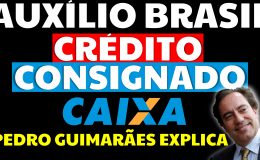 CRÉDITO CONSIGNADO AUXÍLIO BRASIL CAIXA PEDRO GUIMARÃES EXPLICA TUDO