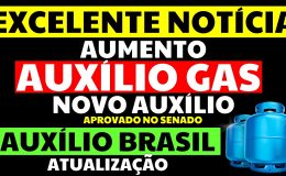 AUMENTO VALE-GÁS AUXILIO-GASOLINA AUXILIO BRASIL