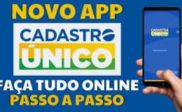 CADASTRO ÚNICO NOVO APLICATIVO ATUALIZAÇÃO CADASTRO ÚNICO ONLINE NOVO APP CADASTRO ÚNICO CADÚNICO