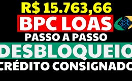 COMO DESBLOQUEAR CRÉDITO CONSIGNADO BPC LOAS COMO DESBLOQUEAR EMPRÉSTIMO BPC LOAS MEU INSS
