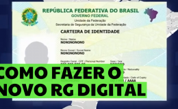 COMO FAZER O NOVO RG DIGITAL 2022 - A NOVA CARTEIRA DE IDENTIDADE NACIONAL