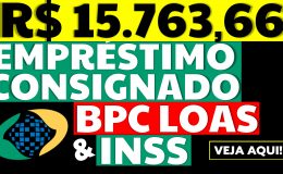 COMO SOLICITAR CRÉDITO CONSIGNADO BPC LOAS EMPRÉSTIMO CONSIGNADO INSS TAXA DE JUROS VALOR