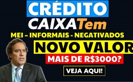 CRÉDITO CAIXA TEM NEGATIVADOS MEI MAIS DE 3000 REAIS PRESIDENTE DA CAIXA ANUNCIA NOVIDADES