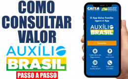 COMO CONSULTAR VALOR AUXÍLIO BRASIL ONLINE PASSO A PASSO