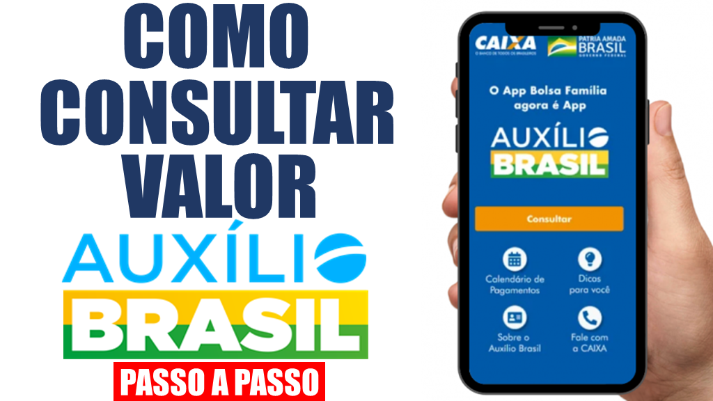 COMO CONSULTAR VALOR AUXÍLIO BRASIL ONLINE PASSO A PASSO