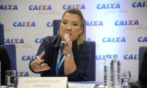 Daniella Marques, presidente da Caixa