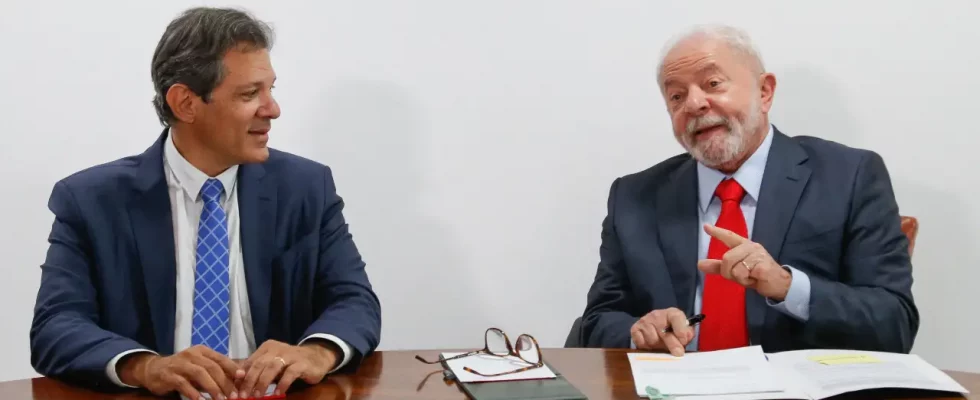 Fernando Hadad e Lula