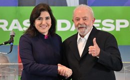 Lula e Simone Tebet
