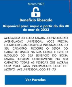 Averiguação unipessoal aplicativo Auxílio Brasil