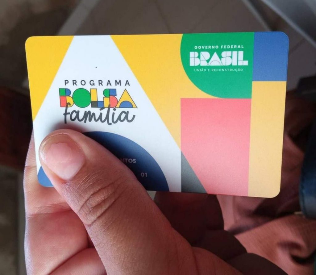 Novo cartão do Bolsa Família