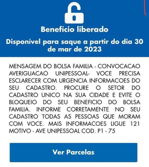 BENEFICIÁRIO DO BOLSA FAMÍLIA: INFORME A ESCOLA DO SEU FILHO E